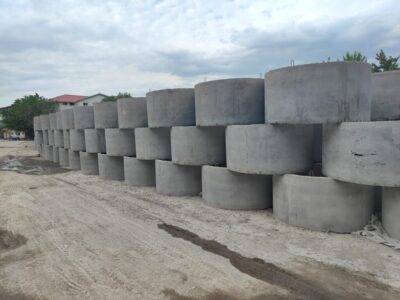 бетонные кольца 1,5м высота 0,9м