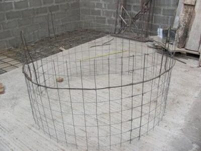 Сетка для бетонных колец – усиление, качество