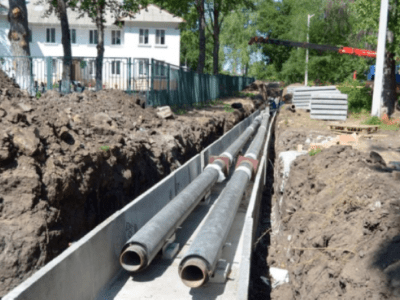 лотки для теплотрасс