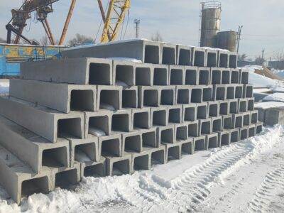 Бетонные лотки для кабельных и тепловых трасс