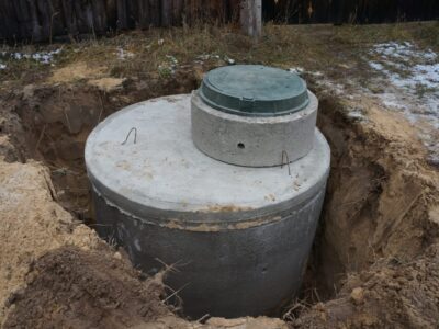 Бетонные кольца для септика заводские