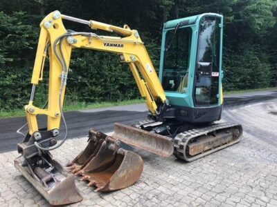 Аренда гусеничного мини эксковатора