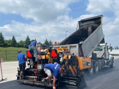 Асфальтирование дорог и площадок