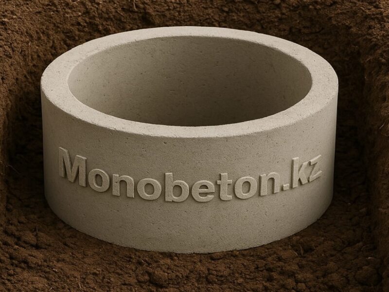 Бетонные кольца для септика, канализации и колодцев | Заводские ЖБ кольца